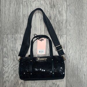 Juicy Couture Sequin Barrel Purse